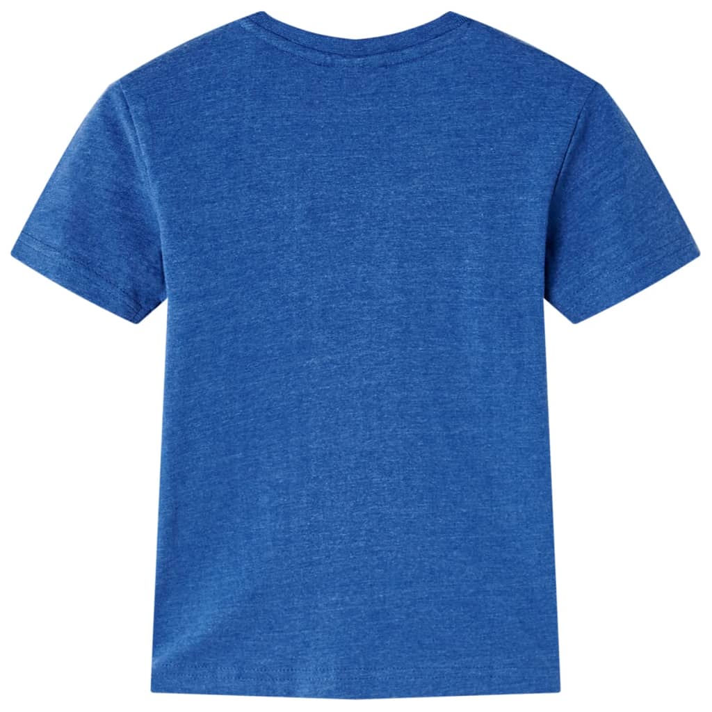 Kids' T-shirt Dark Blue Melange 116