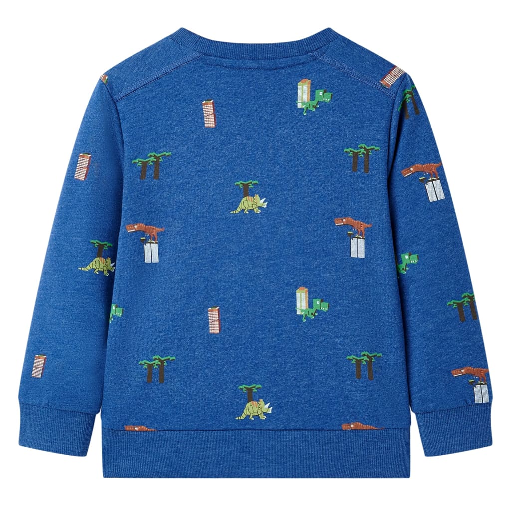 Kids' Sweatshirt Dark Blue Melange 140