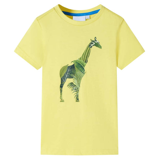 Kids' T-shirt Yellow 92