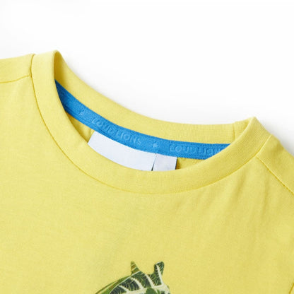 Kids' T-shirt Yellow 92