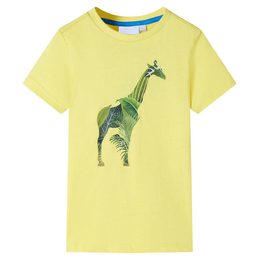 Kids' T-shirt Yellow 128