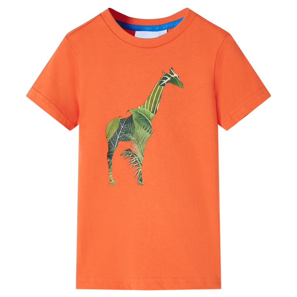 Kids' T-shirt Bright Orange 104