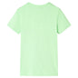 Kids' T-shirt Neon Green 140