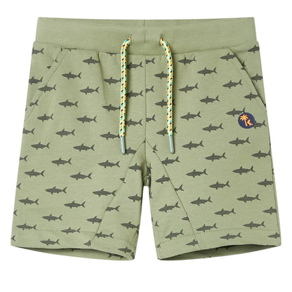 Kids' Shorts with Drawstring Light Khaki 92