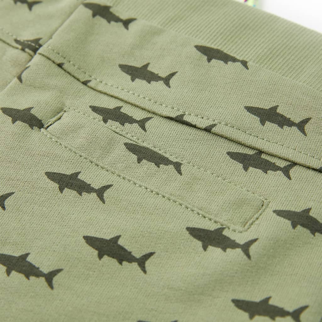 Kids' Shorts with Drawstring Light Khaki 92