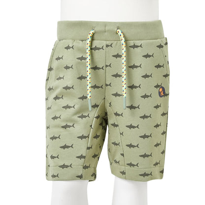 Kids' Shorts with Drawstring Light Khaki 92