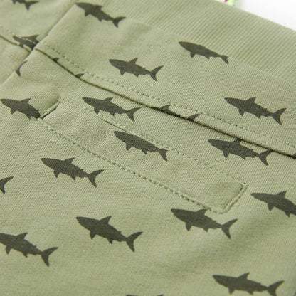 Kids' Shorts with Drawstring Light Khaki 104