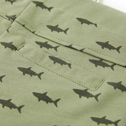 Kids' Shorts with Drawstring Light Khaki 116