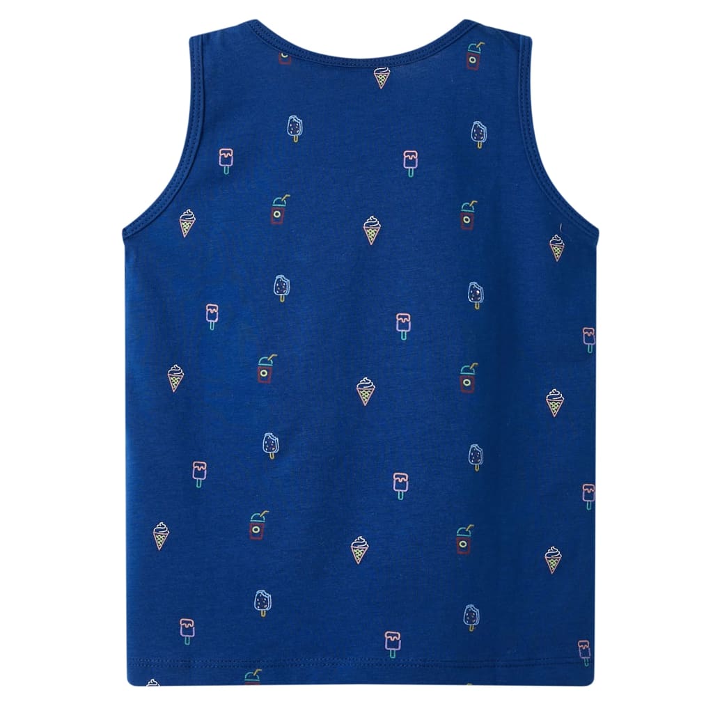 Kids' Tank Top Dark Blue 116