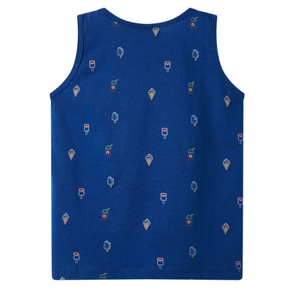 Kids' Tank Top Dark Blue 128