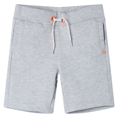 Kids' Shorts with Drawstring Grey 92