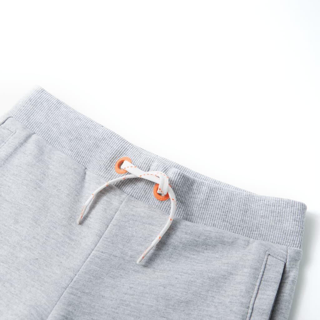 Kids' Shorts with Drawstring Grey 92