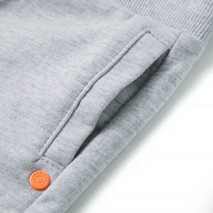 Kids' Shorts with Drawstring Grey 92