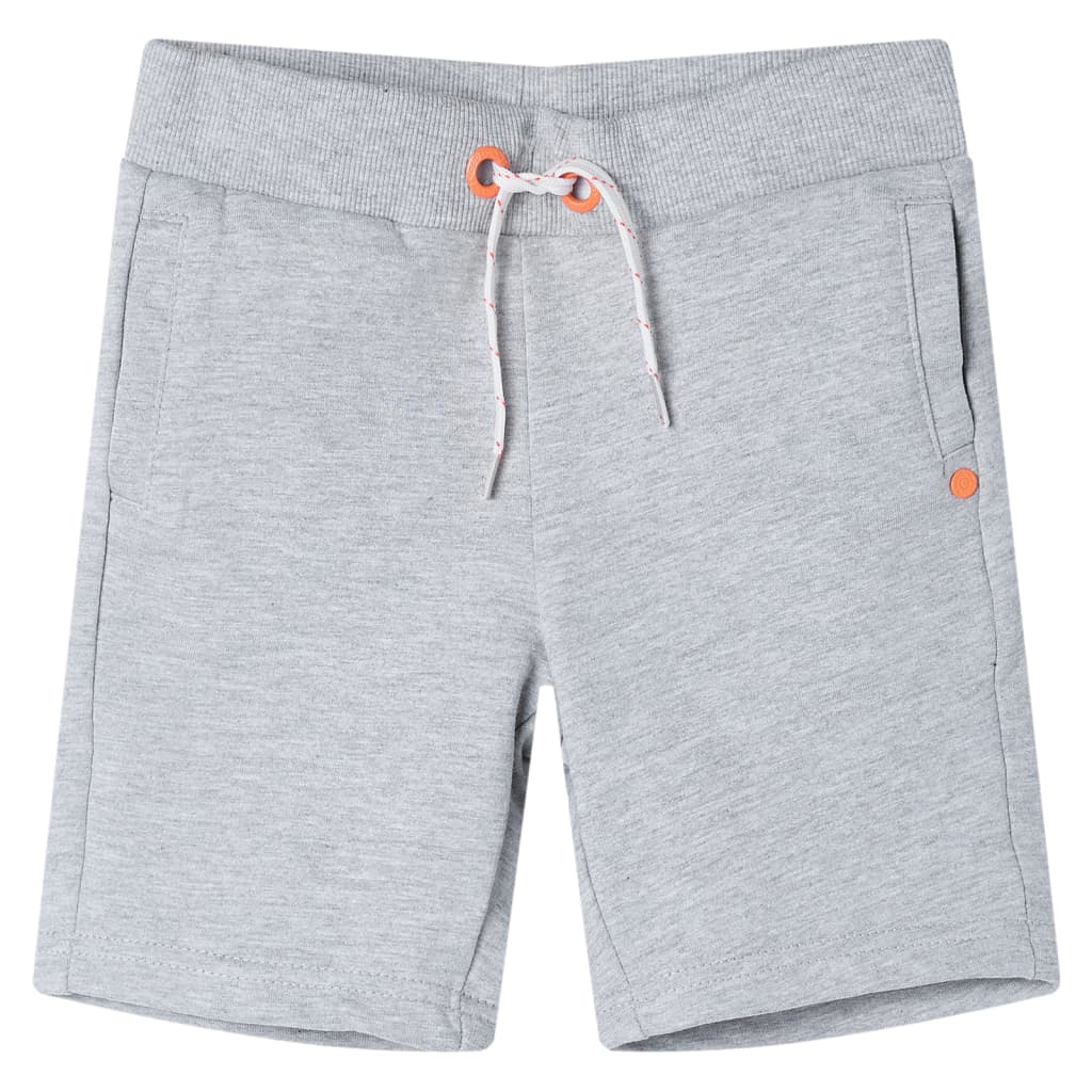 Kids' Shorts with Drawstring Grey 104