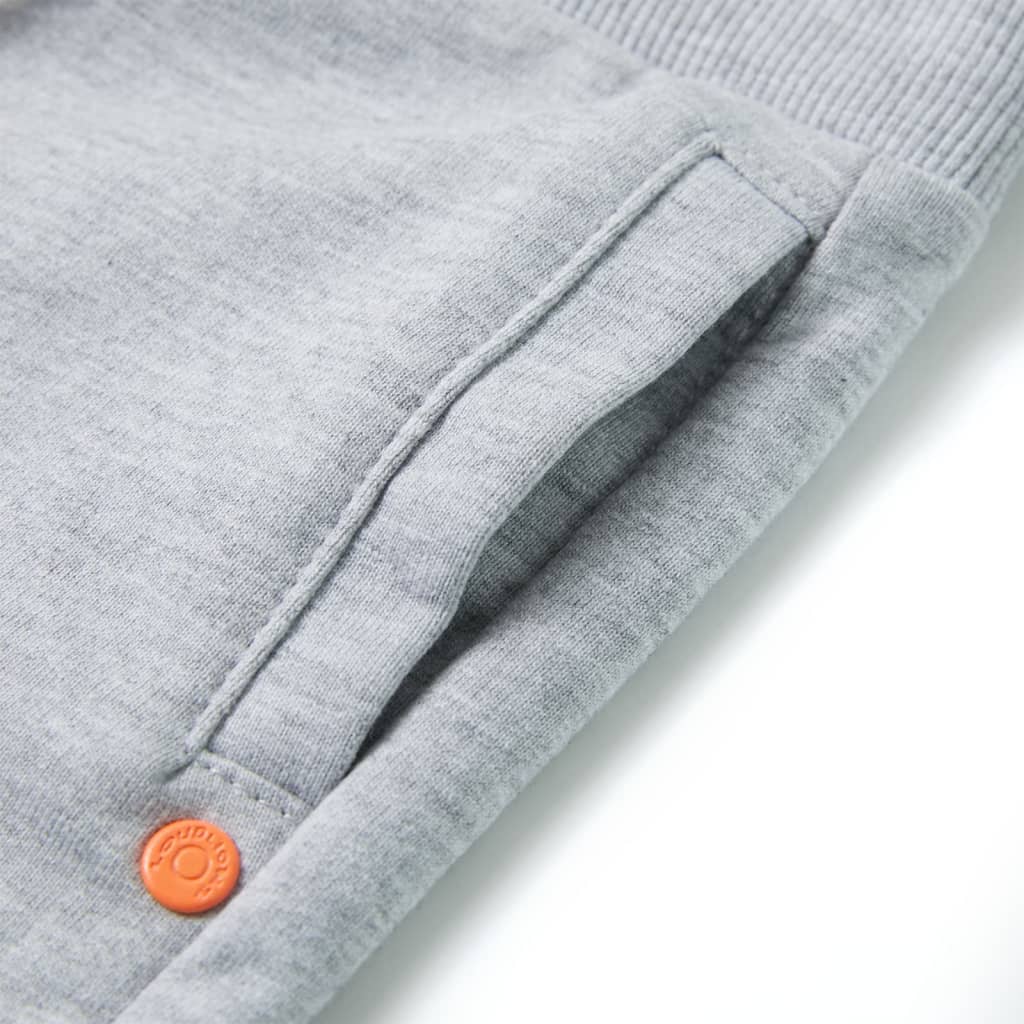 Kids' Shorts with Drawstring Grey 104