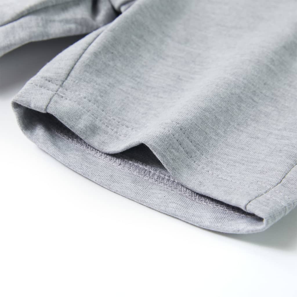 Kids' Shorts with Drawstring Grey 104