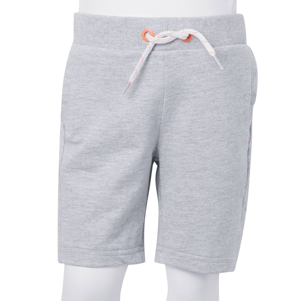 Kids' Shorts with Drawstring Grey 104