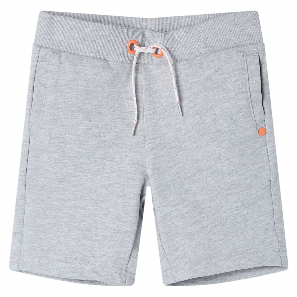 Kids' Shorts with Drawstring Grey 140