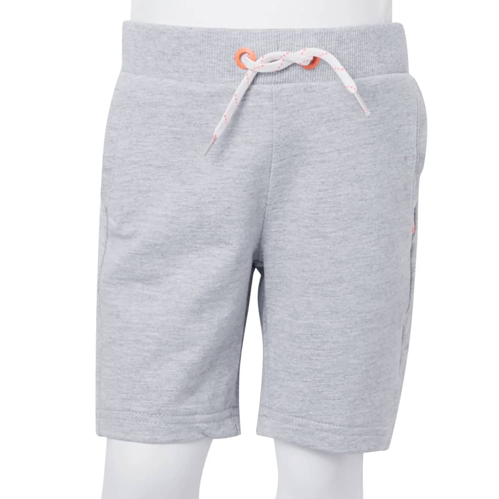 Kids' Shorts with Drawstring Grey 140