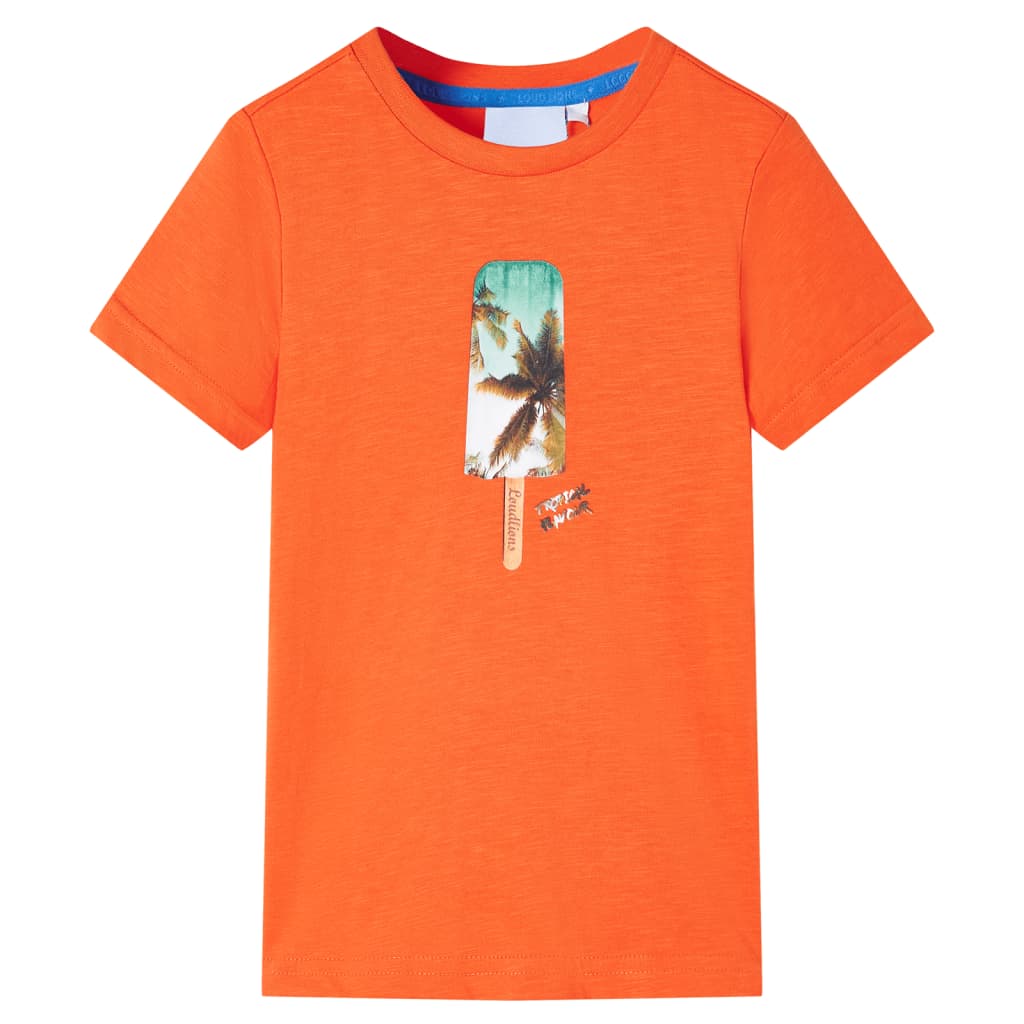 Kids' T-shirt Dark Orange 104