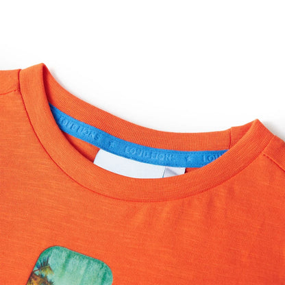 Kids' T-shirt Dark Orange 104