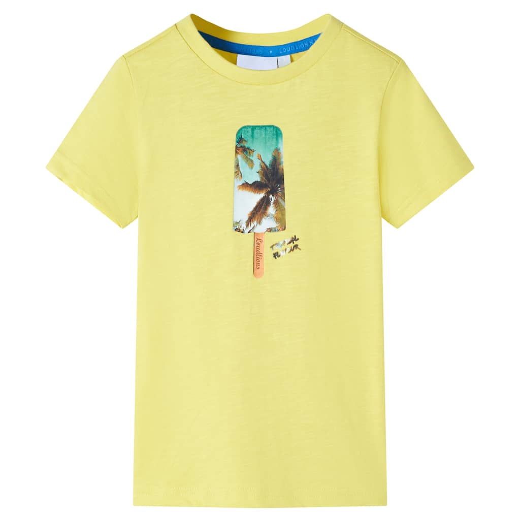 Kids' T-shirt Yellow 92