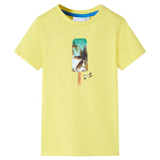 Kids' T-shirt Yellow 92