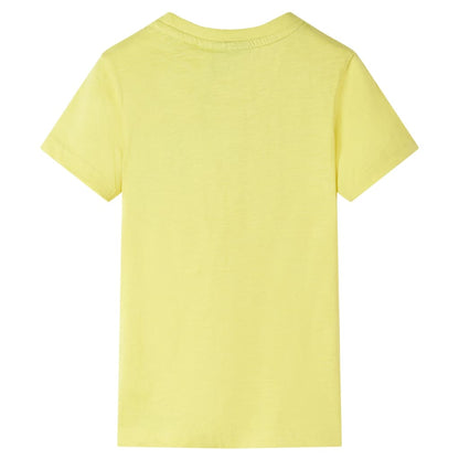 Kids' T-shirt Yellow 92