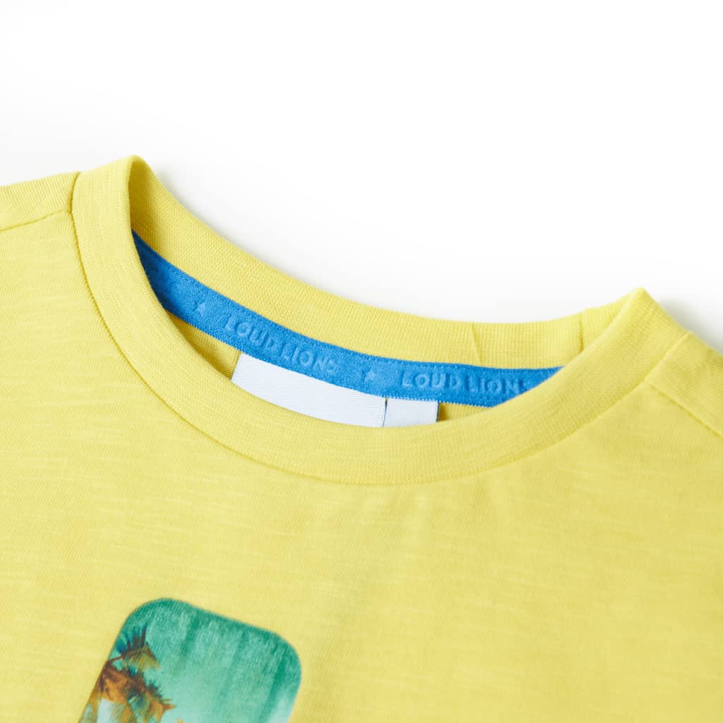 Kids' T-shirt Yellow 92