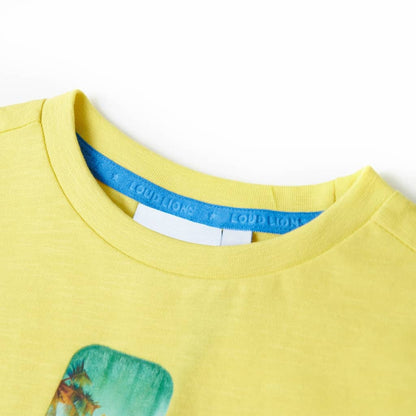 Kids' T-shirt Yellow 104