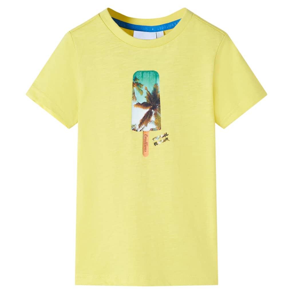 Kids' T-shirt Yellow 140