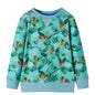 Kids' Sweatshirt Light Green Melange 116