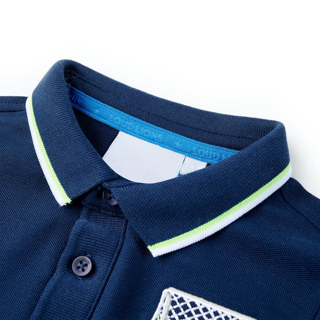 Kids' Polo Shirt Navy 92