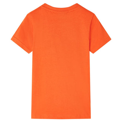 Kids' T-shirt Dark Orange 92