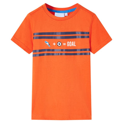 Kids' T-shirt Dark Orange 104