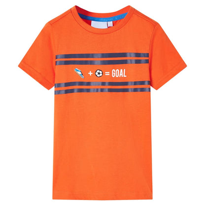 Kids' T-shirt Dark Orange 128