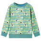 Kids' Sweatshirt Light Green Melange 104