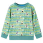 Kids' Sweatshirt Light Green Melange 116