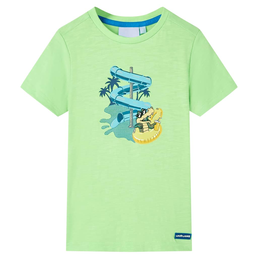 Kids' T-shirt Neon Green 92