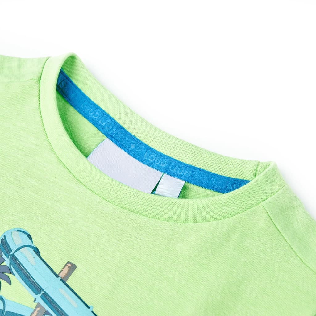 Kids' T-shirt Neon Green 92