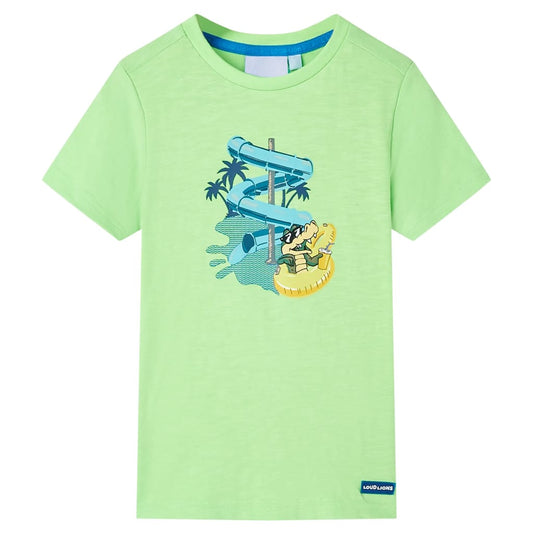 Kids' T-shirt Neon Green 128