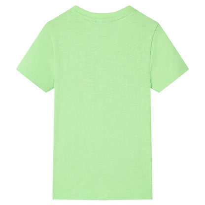 Kids' T-shirt Neon Green 128