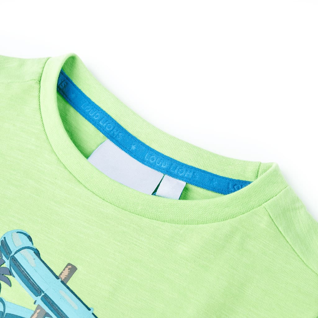 Kids' T-shirt Neon Green 140