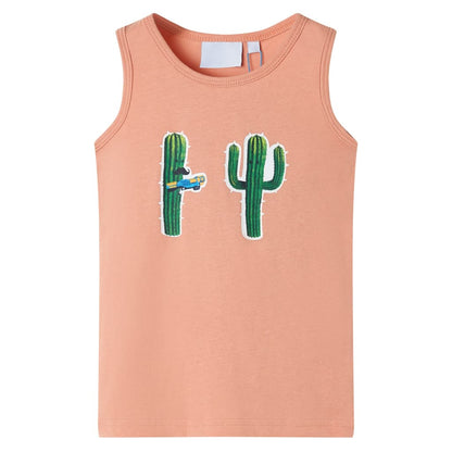 Kids' Tank Top Light Orange 92