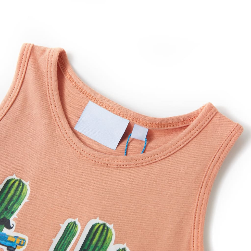 Kids' Tank Top Light Orange 92