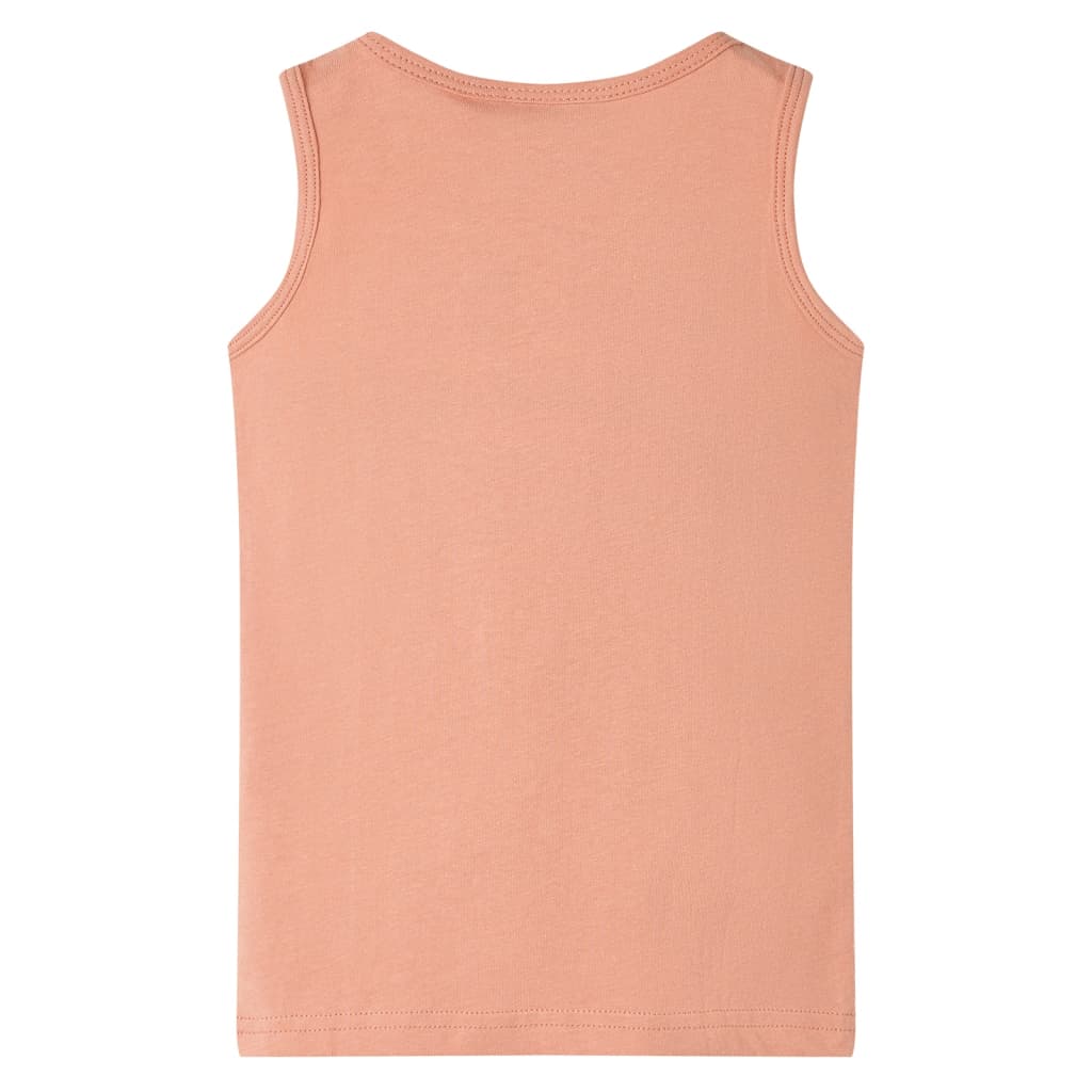 Kids' Tank Top Light Orange 104