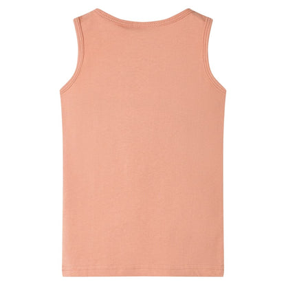 Kids' Tank Top Light Orange 116