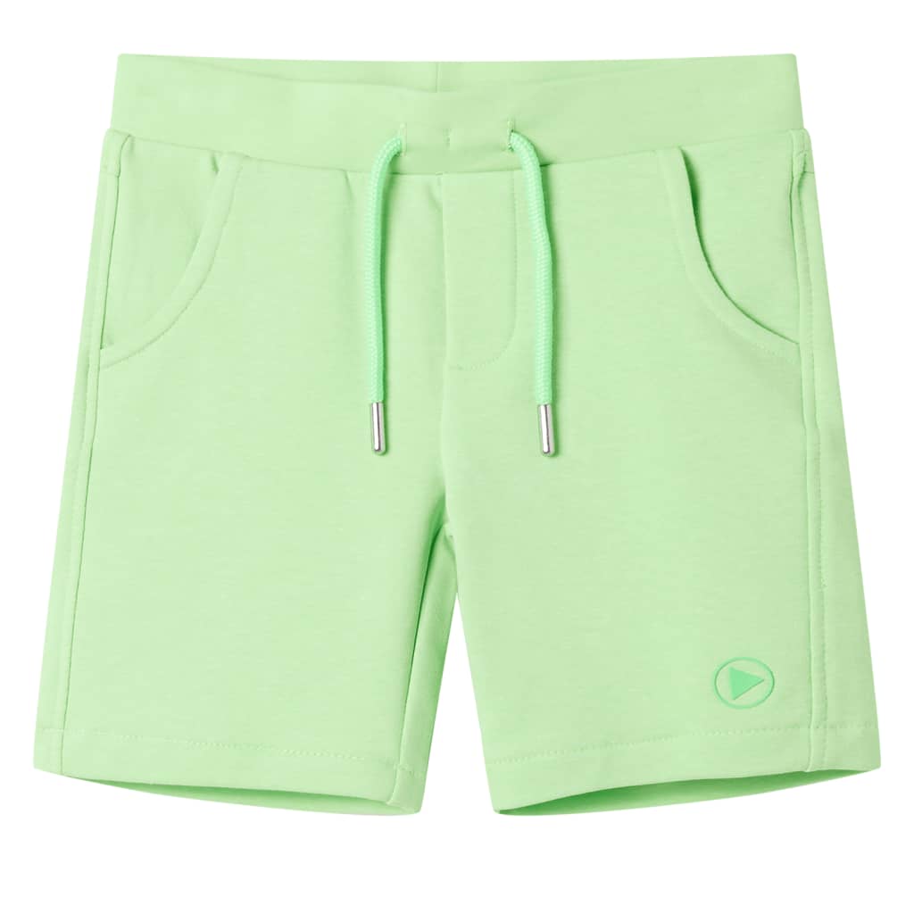 Kids' Shorts Fluo Green 92