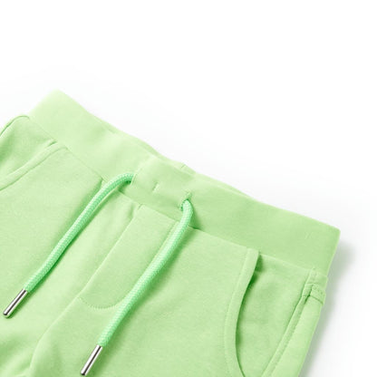 Kids' Shorts Fluo Green 92