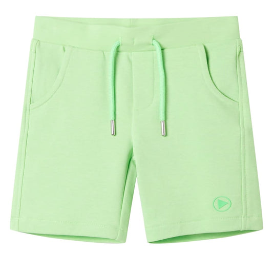 Kids' Shorts Fluo Green 104